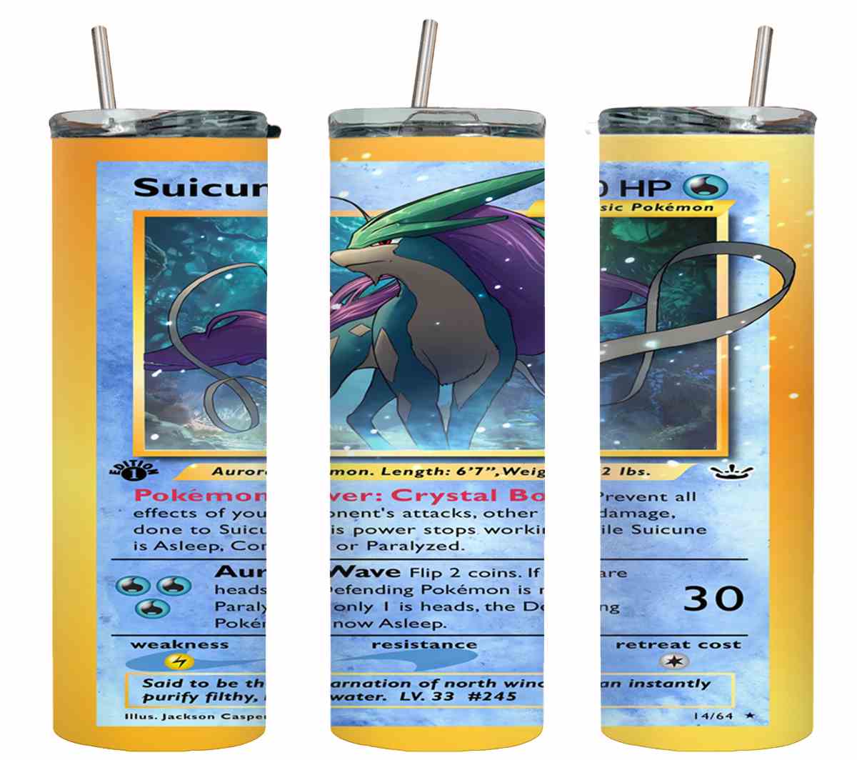 Pokemon Suicune Card-8048